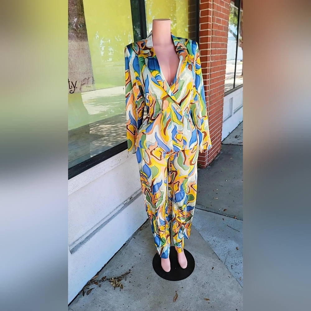 Kelly Two-piece Suit Set
